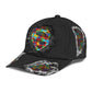 Autism Jean Pattern Awareness Style – Classic Cap