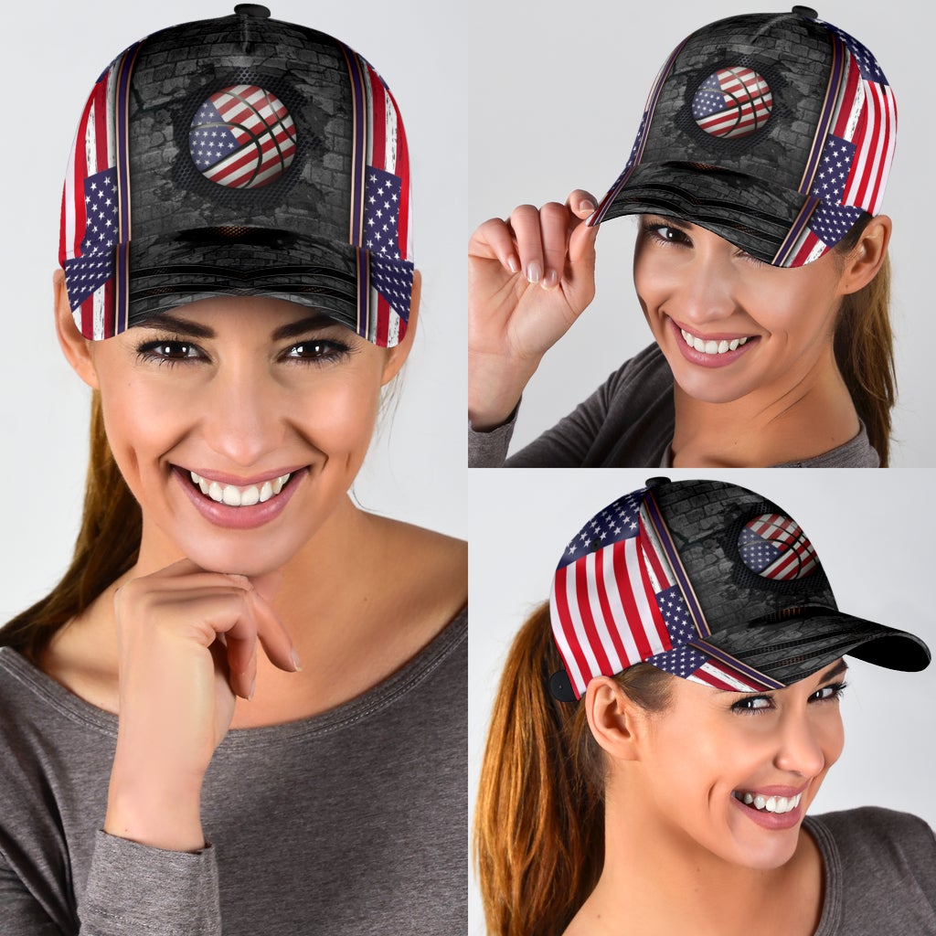 Basketball Wall Crack Pattern – Classic Cap