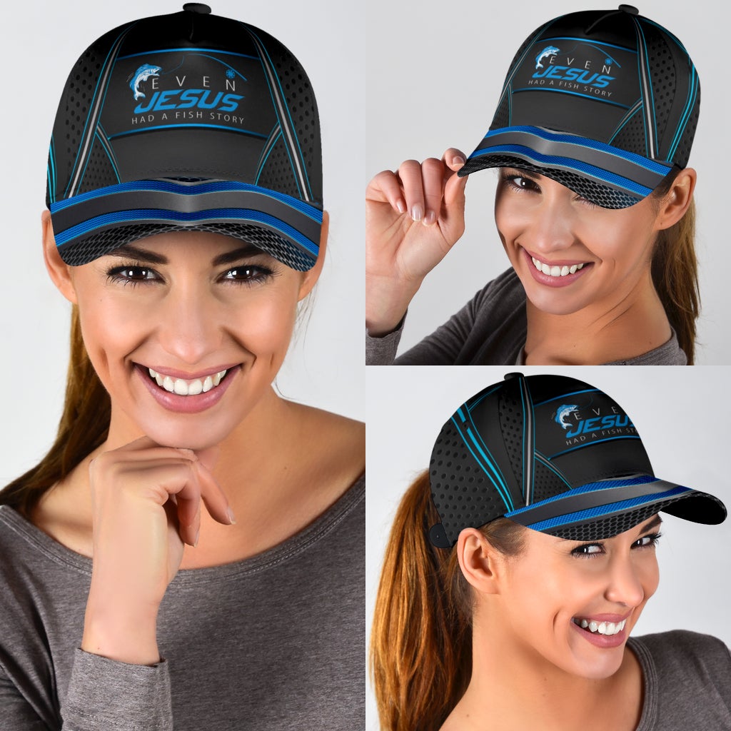 Fishing Faith Fish Story – Classic Cap