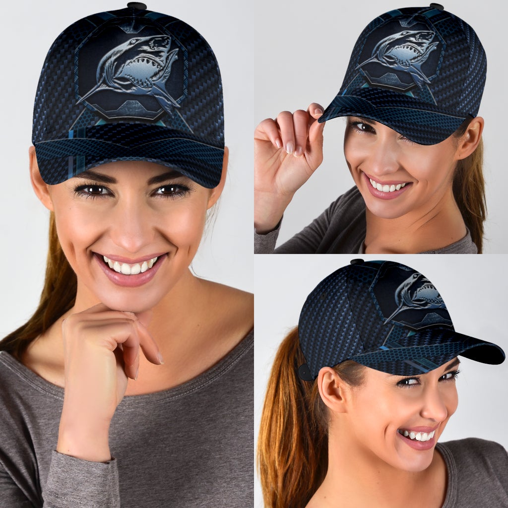 Carbon Shark Ocean Predator Style – Classic Cap