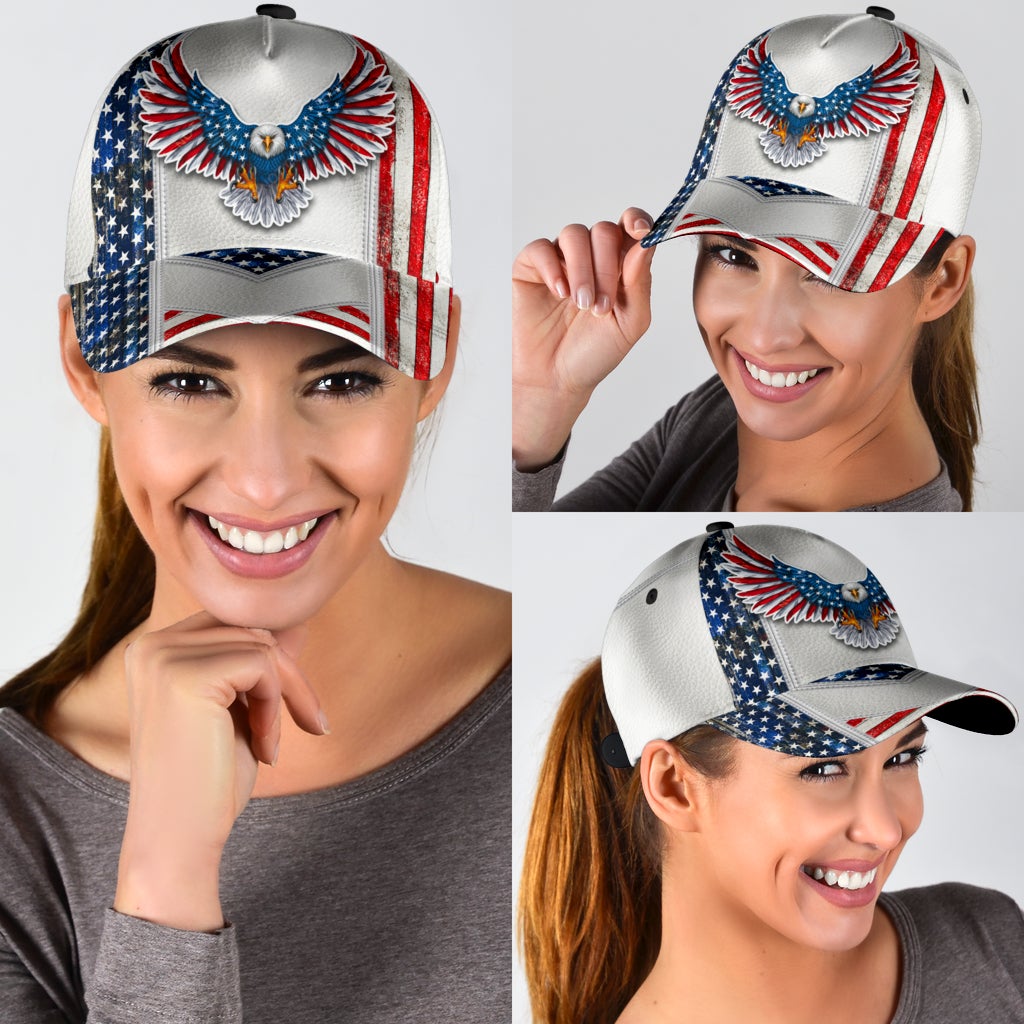 White American Eagle Freedom Style – Classic Cap