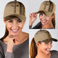 Leopard Faith Cross – Classic Cap