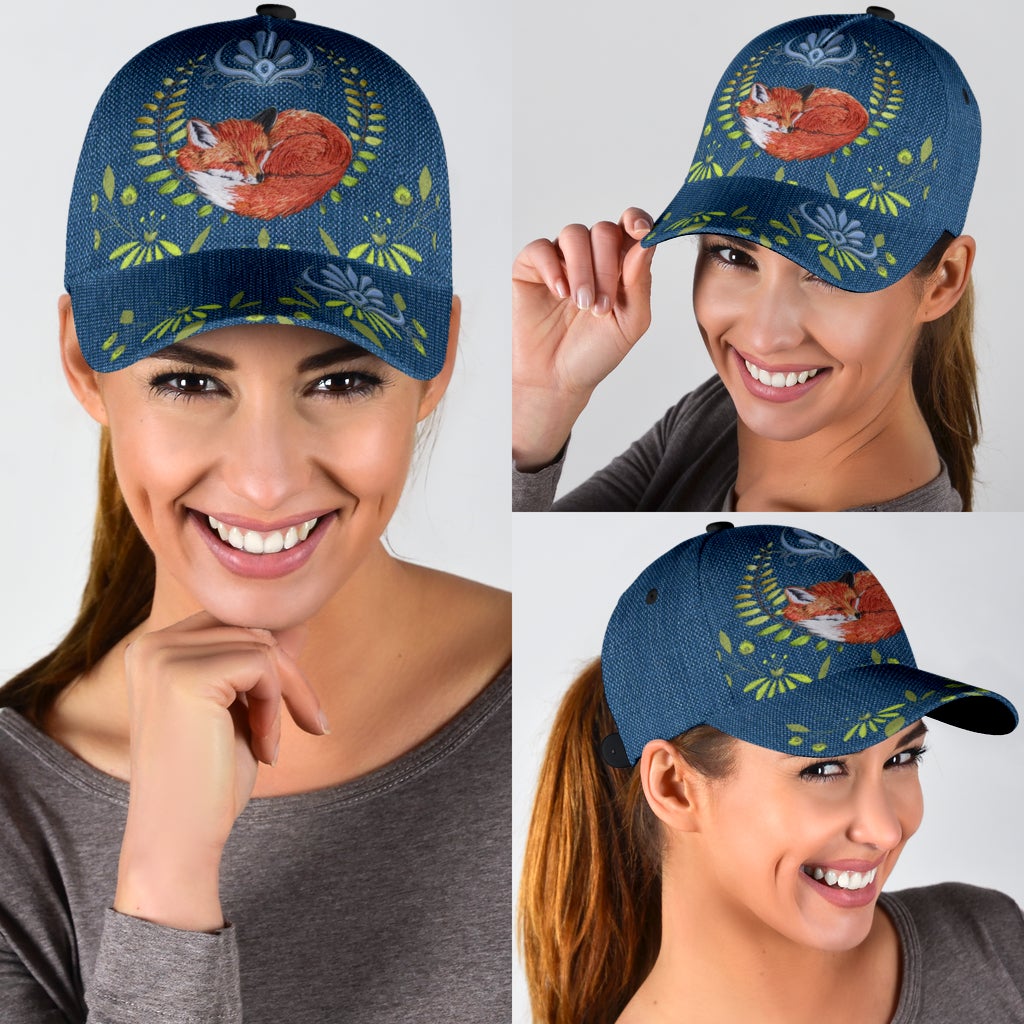Fox Flower Nature Style – Classic Cap