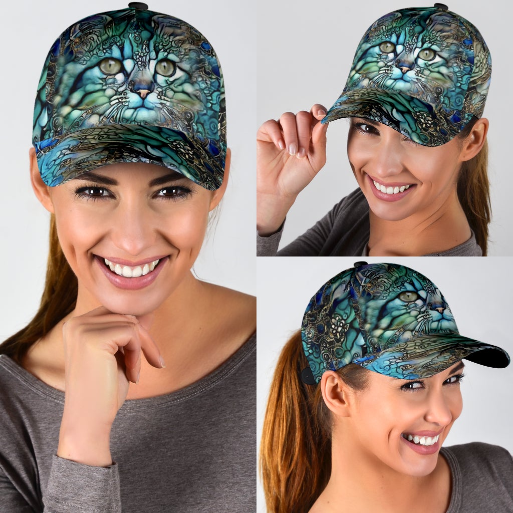 Mystic Cat Fantasy Spirit Style – Classic Cap