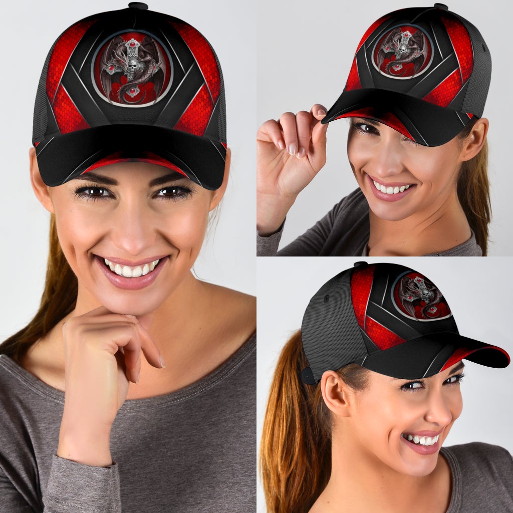 Dragon Skull Metal Style – Classic Cap