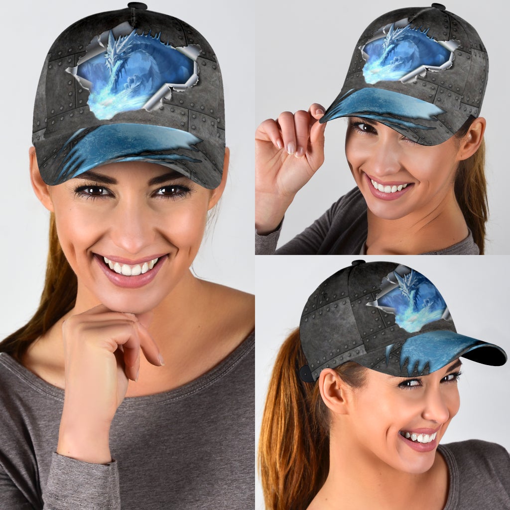 Ice Dragon Fantasy Creature Style – Classic Cap