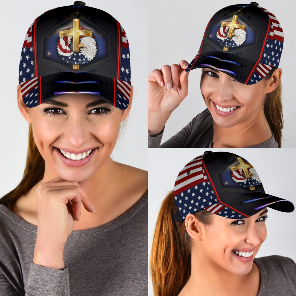God Bless America Eagle – Classic Cap