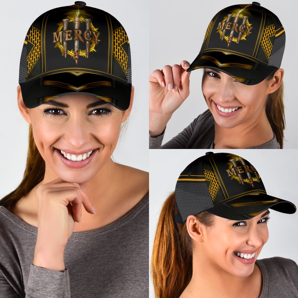 Divine Mercy Jesus Cross Faith Style – Classic Cap