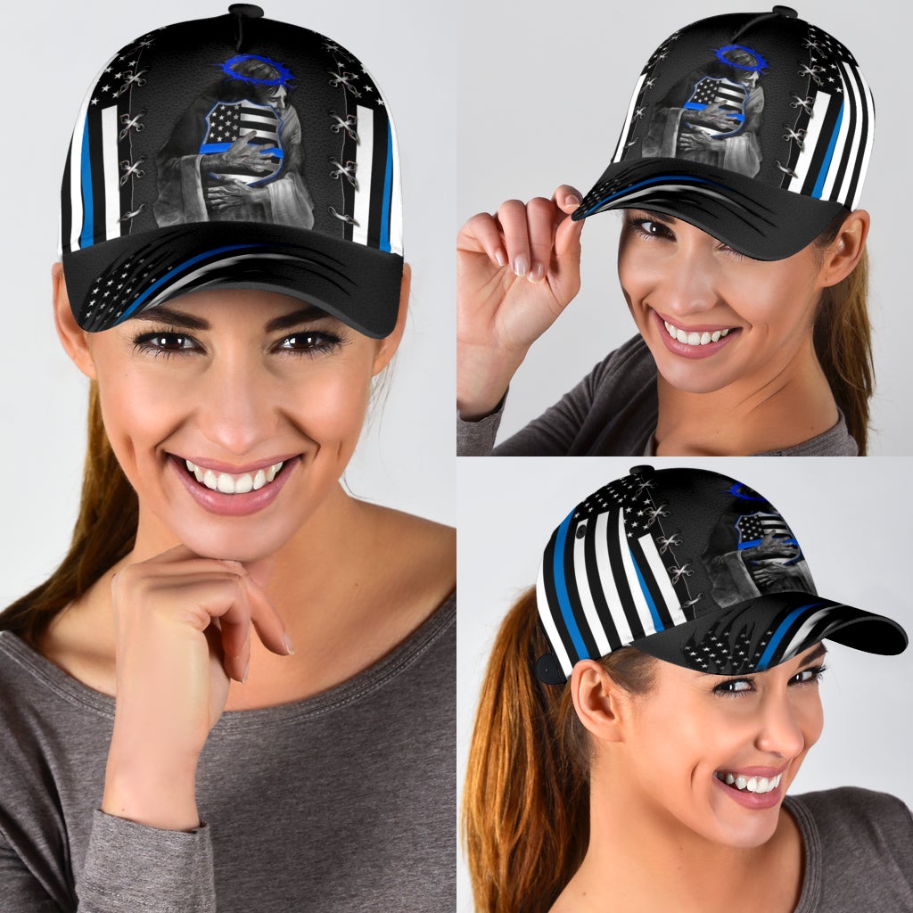 Back The Blue Faith Police – Classic Cap