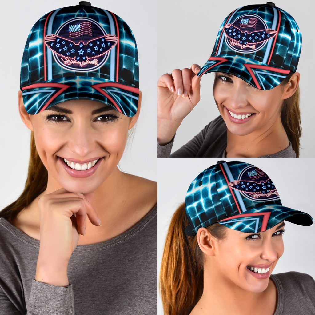 Neon Texture American Eagle – Classic Cap
