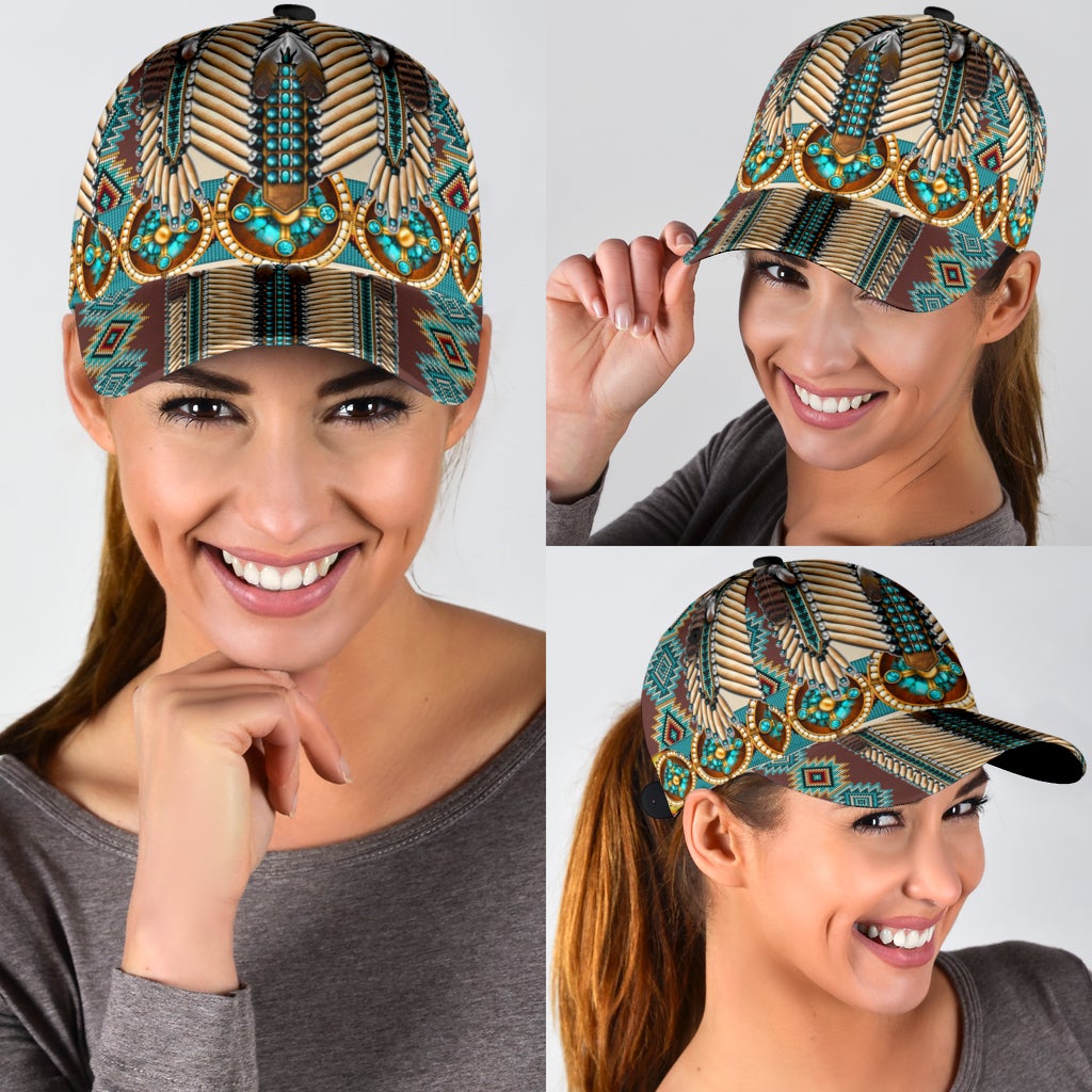 Native Pattern American Heritage Style – Classic Cap