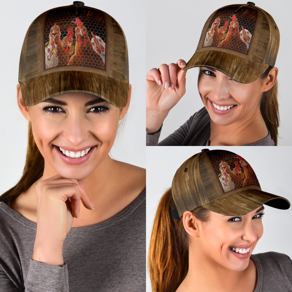Rooster Family Farm Life Theme – Classic Cap
