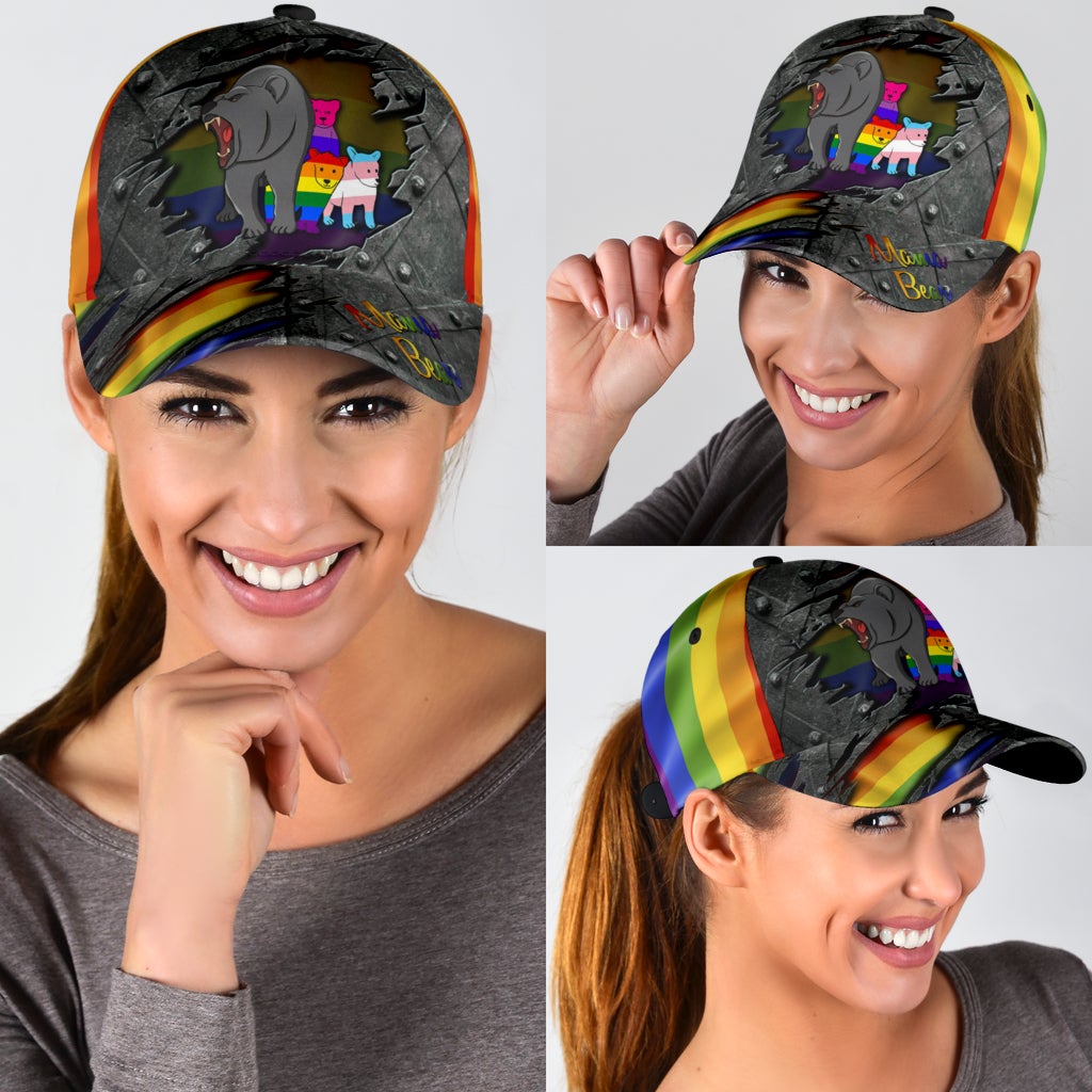 LGBT Mama Bear Pride Family Style – Classic Cap