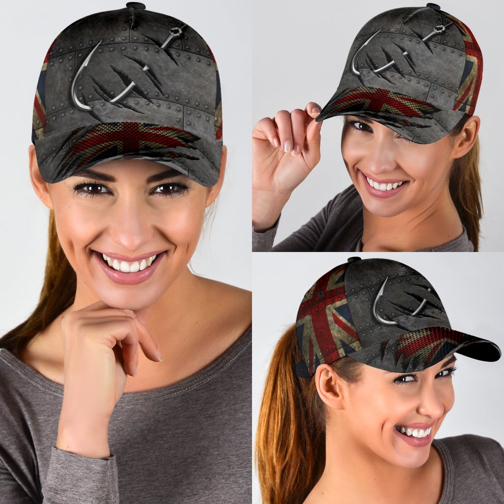 Fishing England Flag Style – Classic Cap