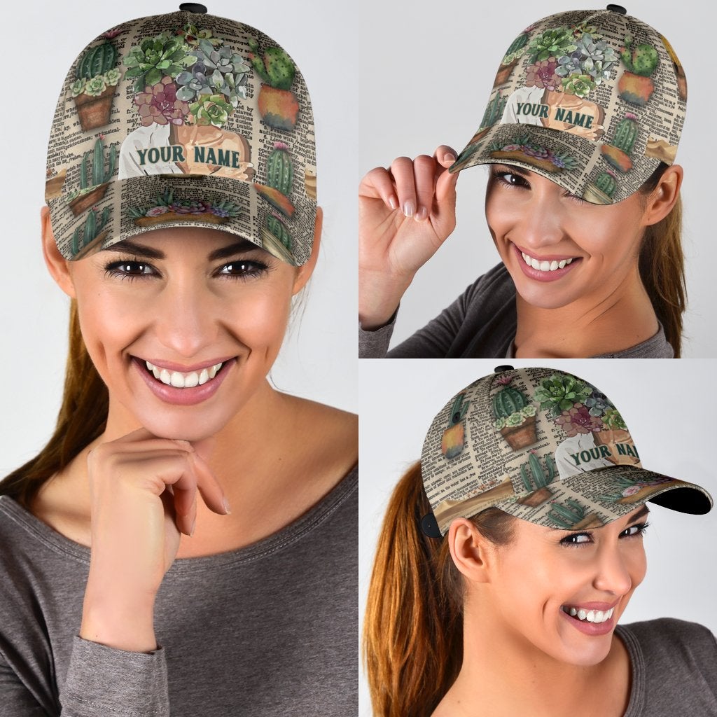 Custom Gardening Personalized Name – Classic Cap