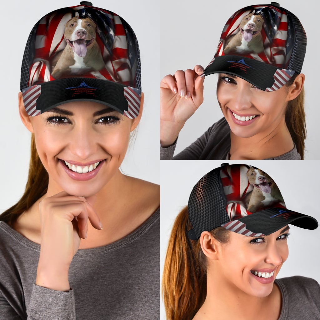 American Pitbull Strong Dog Style – Classic Cap