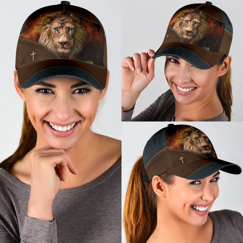 Jesus And Lion Strength Faith Style – Classic Cap