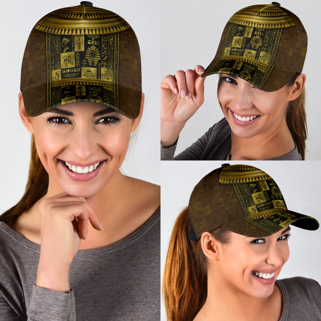 Ancient Egyptian Pharaoh Myth Style – Classic Cap