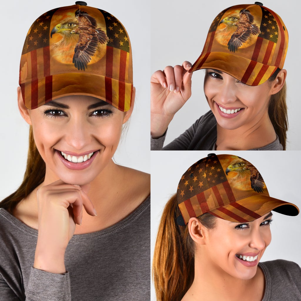 Eagle American Freedom Flag – Classic Cap
