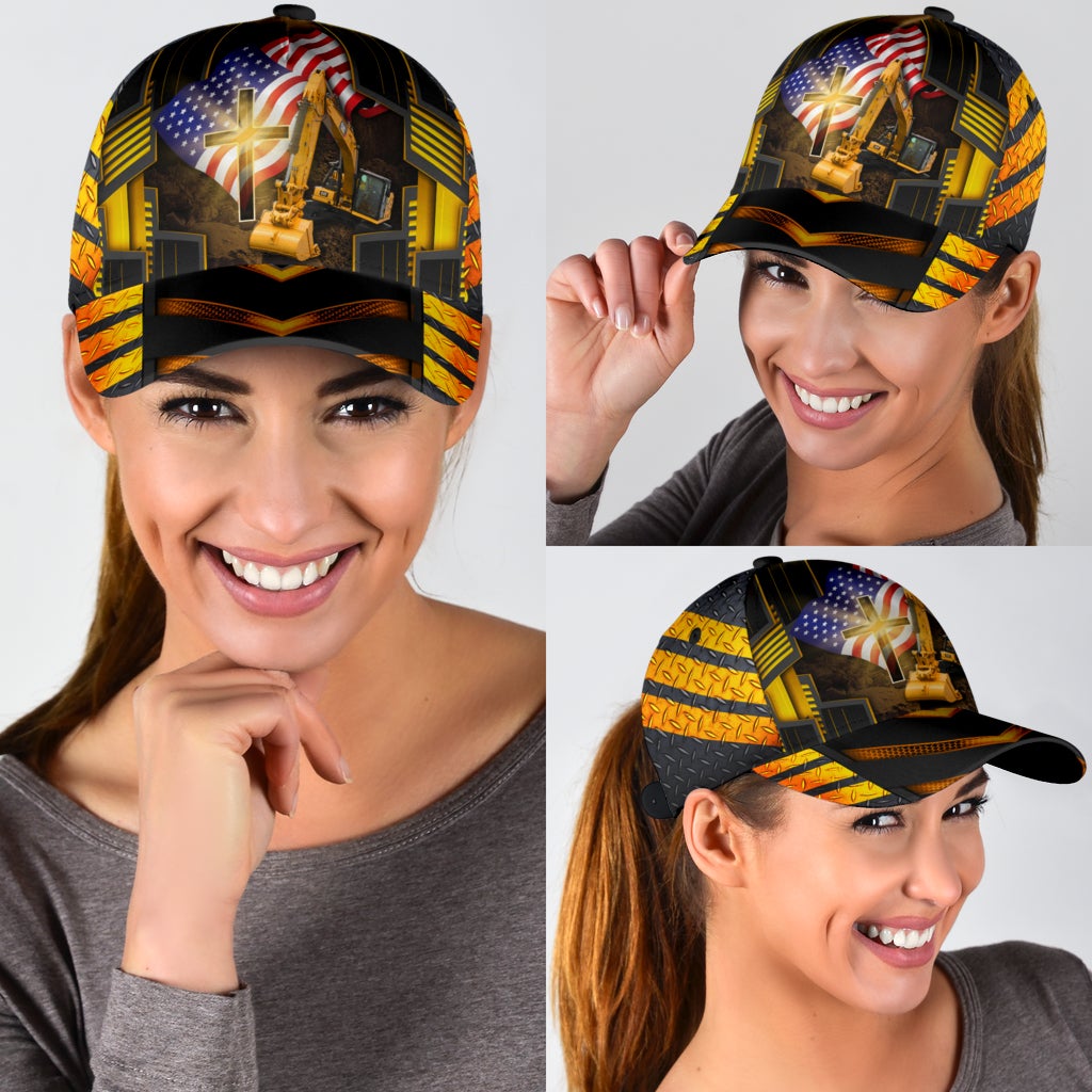 Faith American Flag Excavator – Classic Cap
