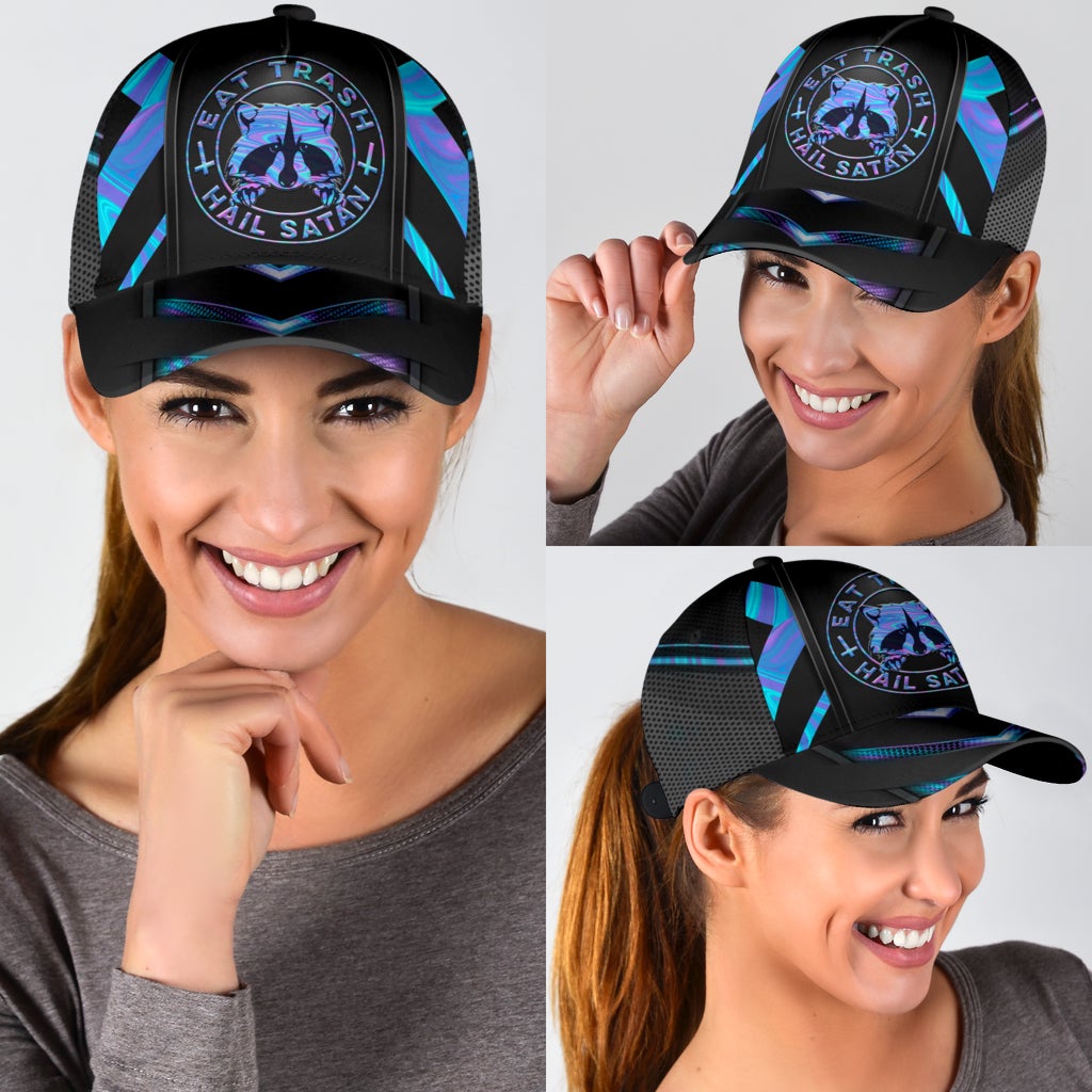 Raccoon Hologram Pattern Style – Classic Cap