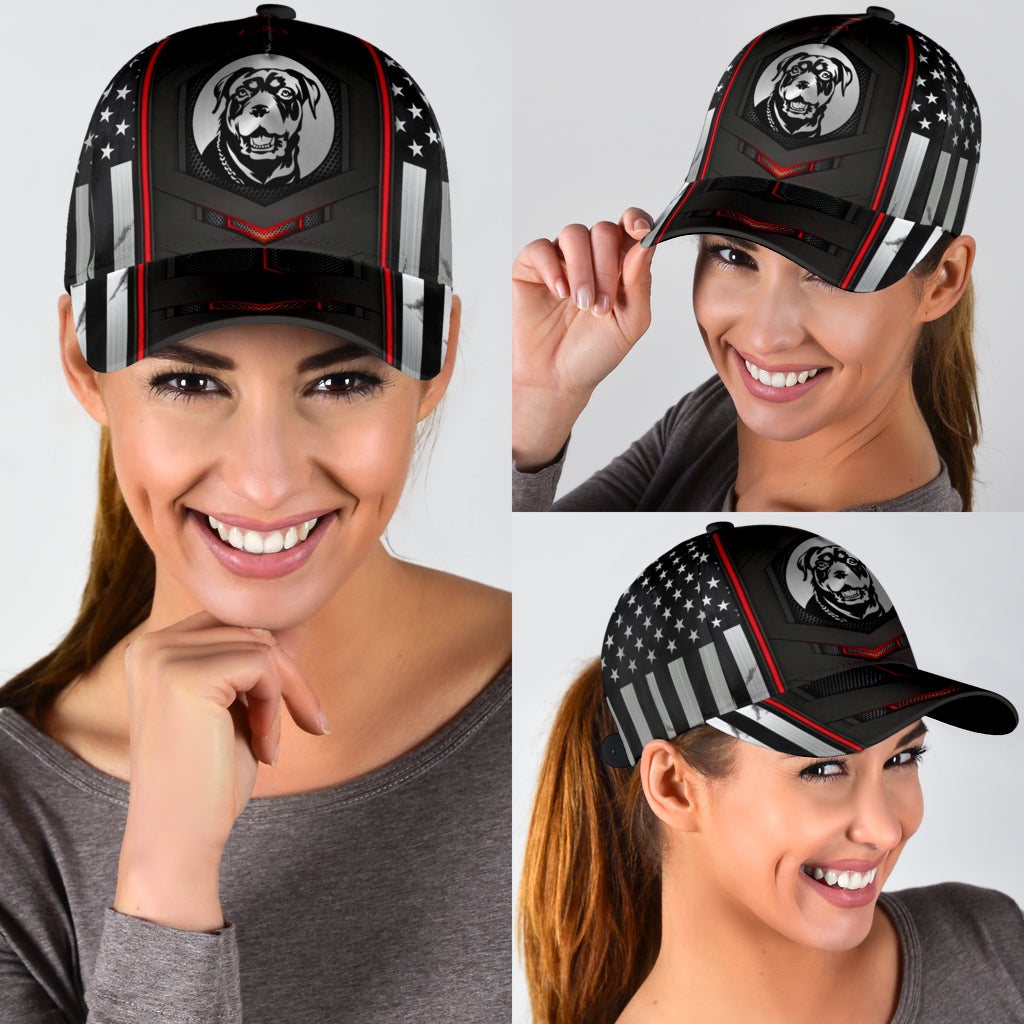 Rottweiler Red Flag Carbon – Classic Cap