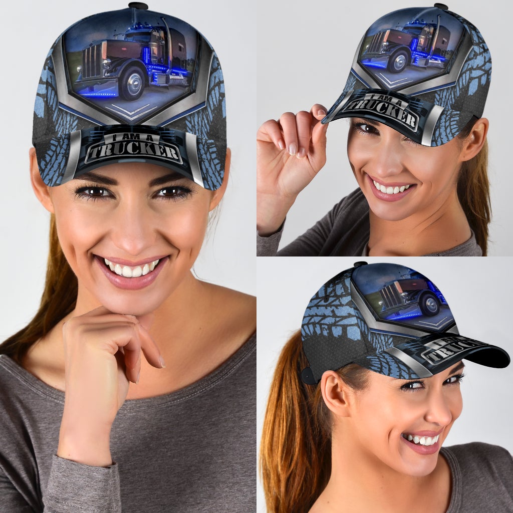 Trucker Blue Style Vibes – Classic Cap