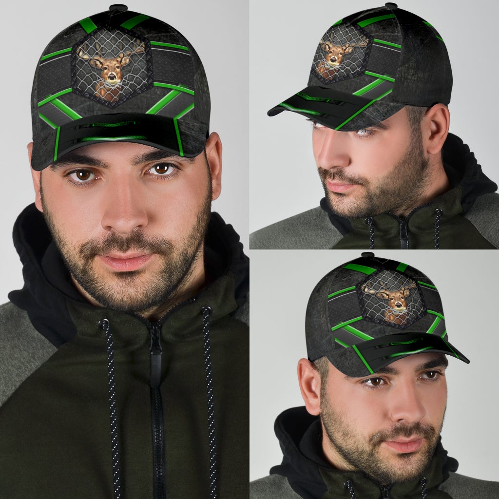 Deer Hunting Net Pattern – Classic Cap