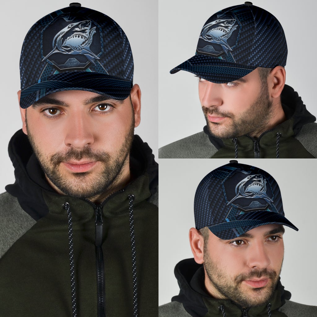Carbon Shark Ocean Predator Style – Classic Cap