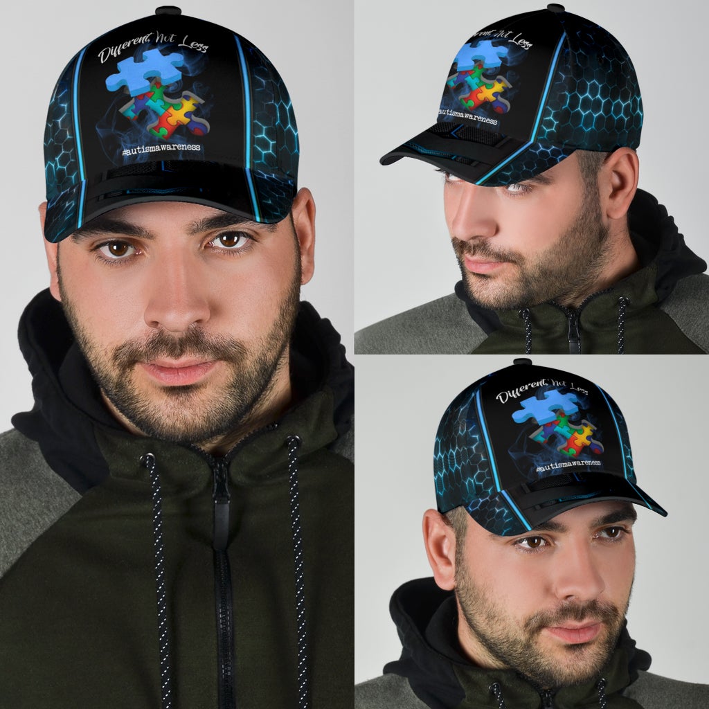 Autism Awareness Different Not Less Support – Classic Cap