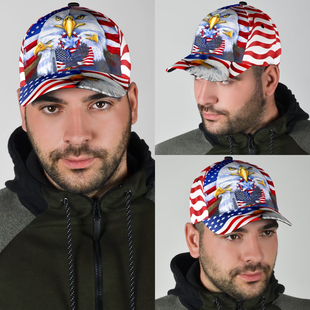 Eagle American Flag V2 – Classic Cap