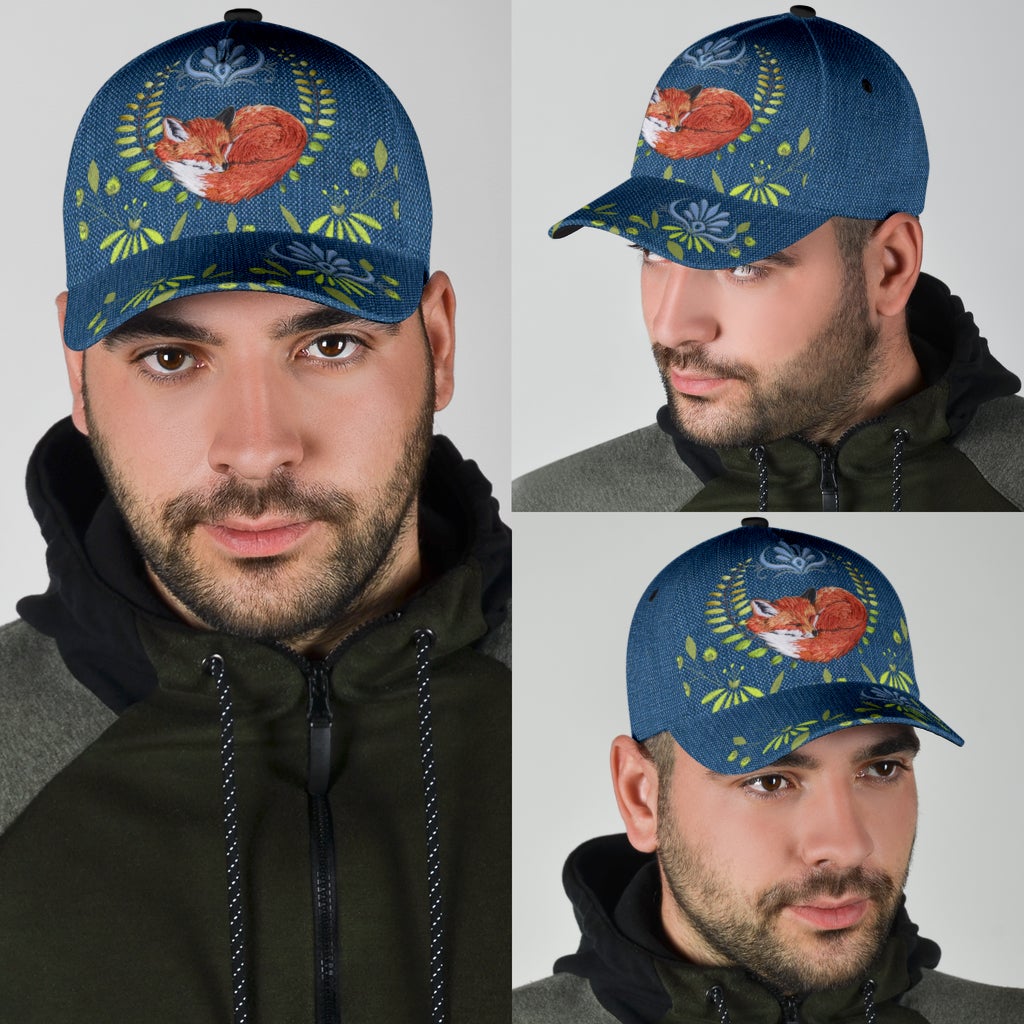 Fox Flower Nature Style – Classic Cap