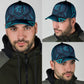Turtle Blue Pattern Ocean Animal – Classic Cap