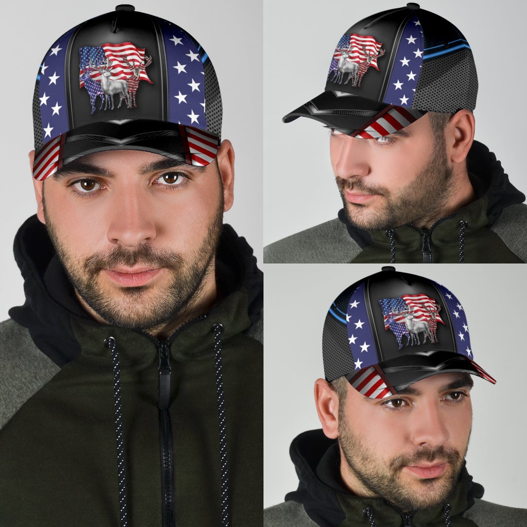 Deer Hunting Proud American – Classic Cap
