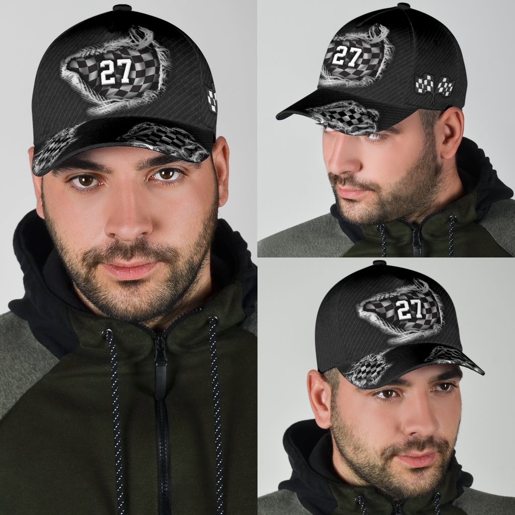 Custom Racing Personalized Number – Classic Cap