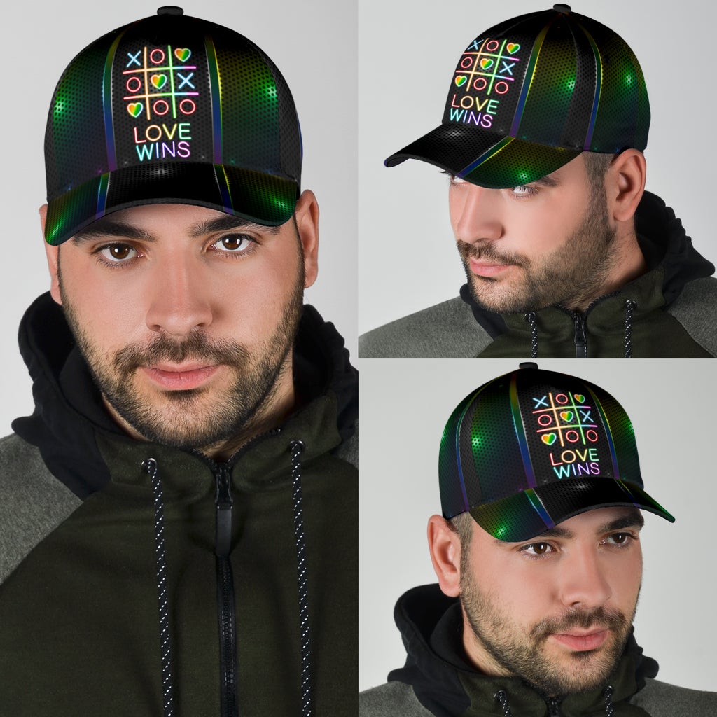 LGBT Love Wins Pride Message – Classic Cap
