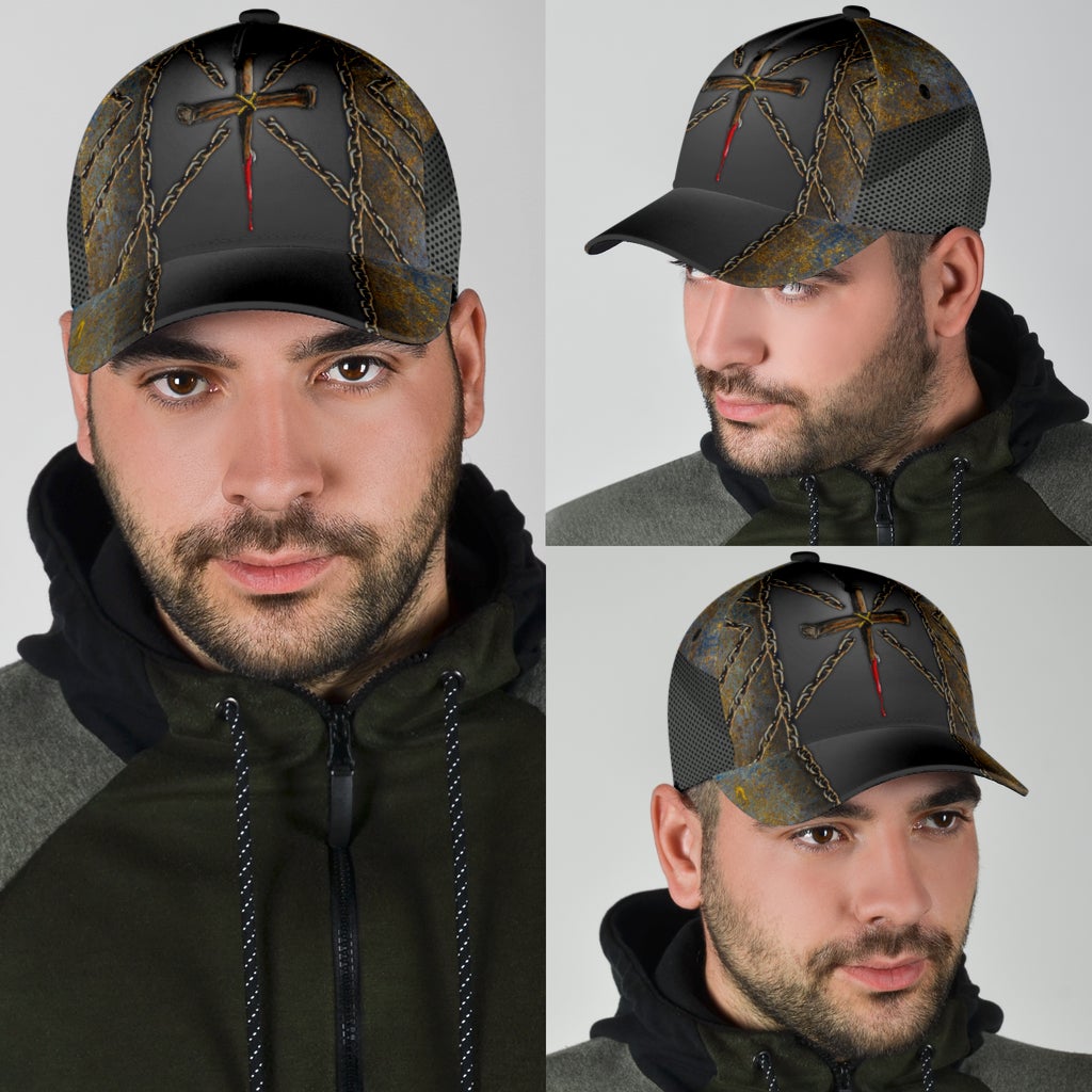 Faith Breaks Every Chain Cross – Classic Cap