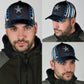 Blue Star Flag Police Support Style – Classic Cap