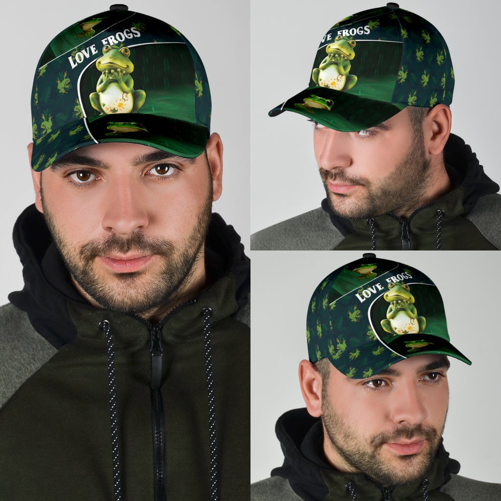 Love Frog Cute Nature Theme – Classic Cap