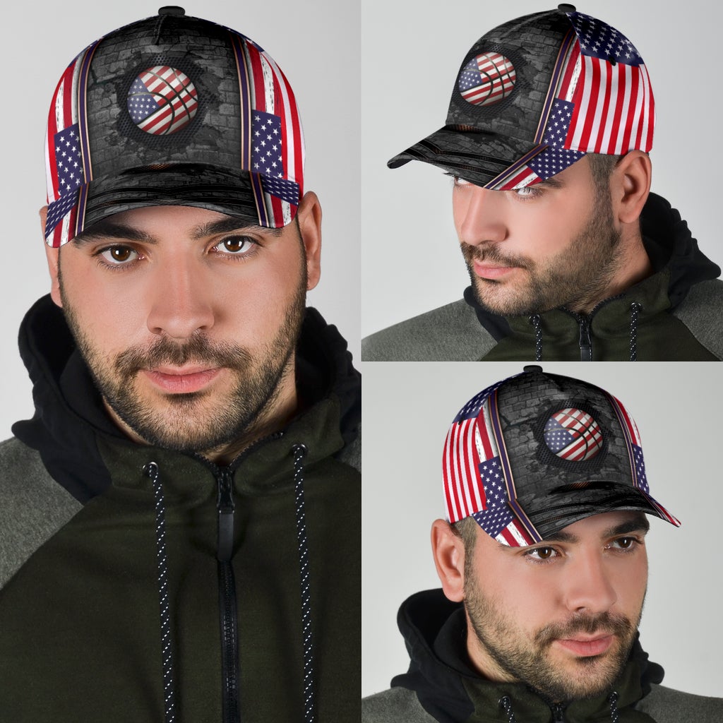 Basketball Wall Crack Pattern – Classic Cap