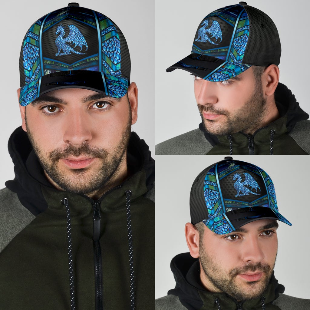 Flower Dragon Fantasy Nature Style – Classic Cap