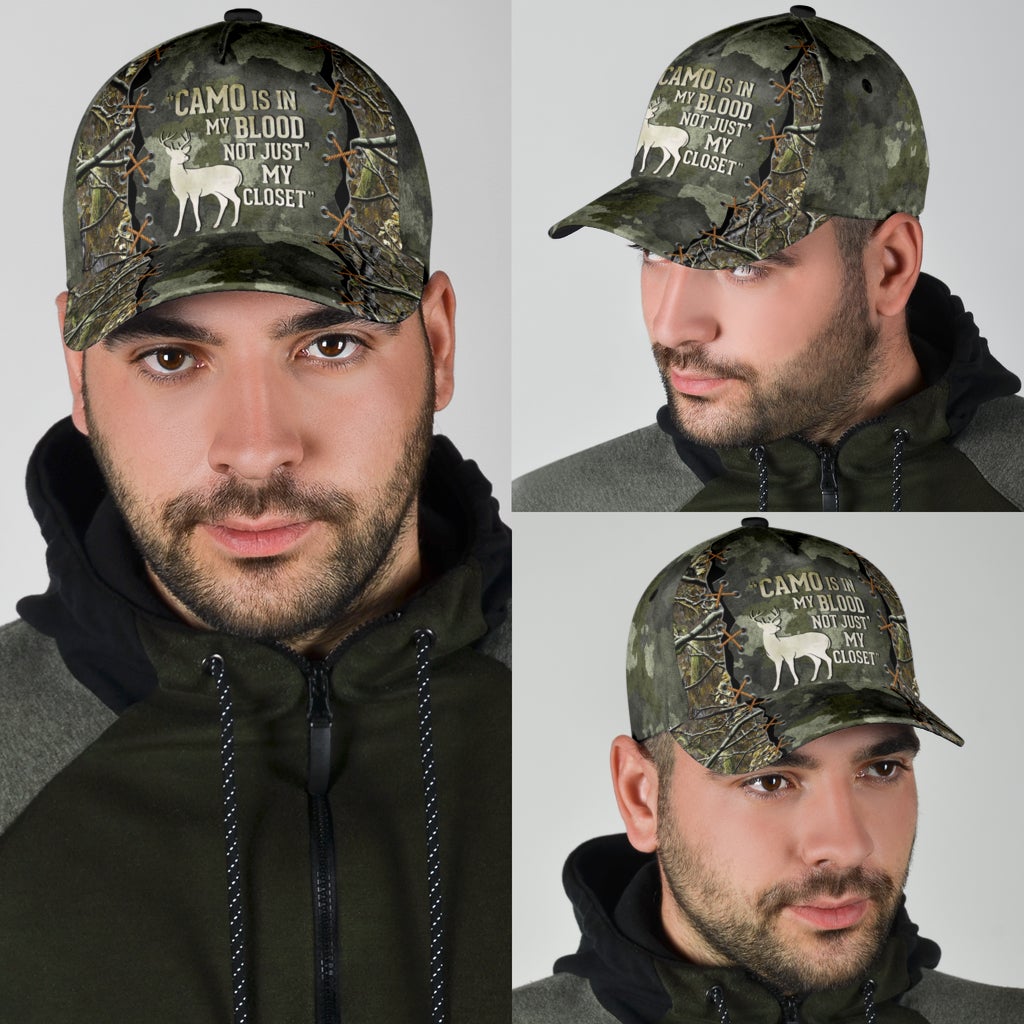 Hunting Camo In My Blood – Classic Cap