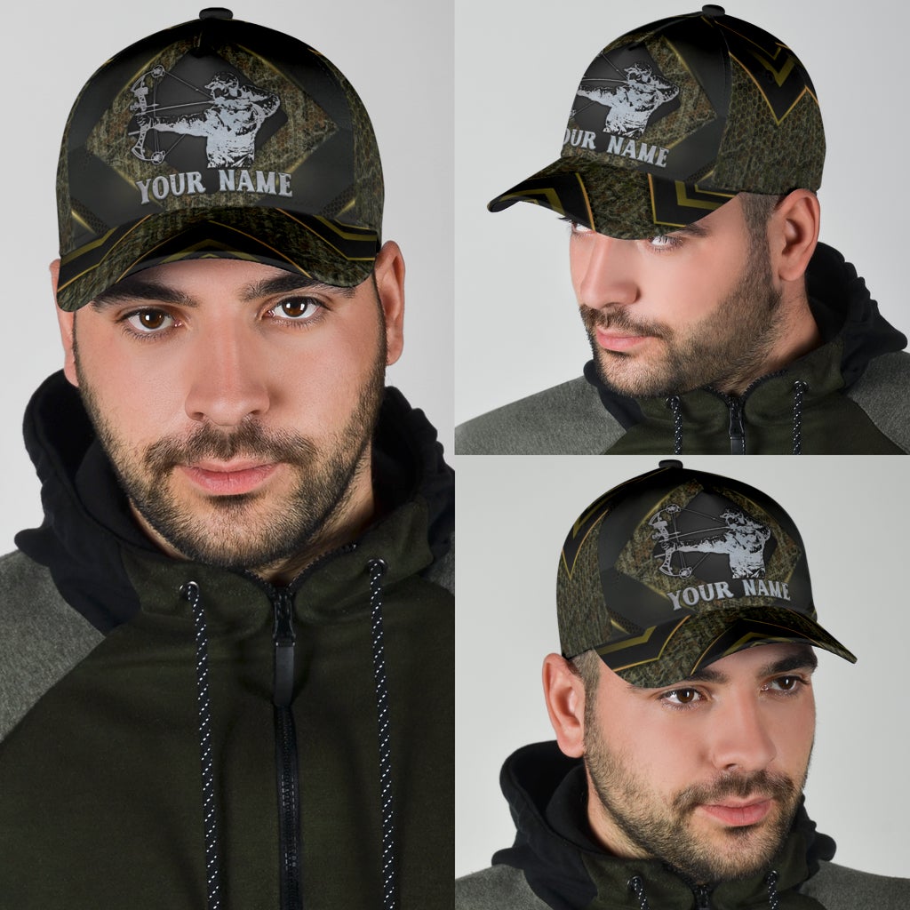 Custom Bowhunter Archery Personalized Name – Classic Cap
