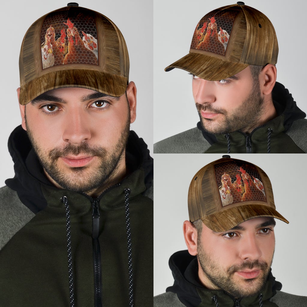 Rooster Family Farm Life Theme – Classic Cap