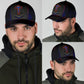 Faith Saves Cross Carbon Pattern – Classic Cap