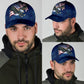 Eagle Blue Freedom Bird Style – Classic Cap