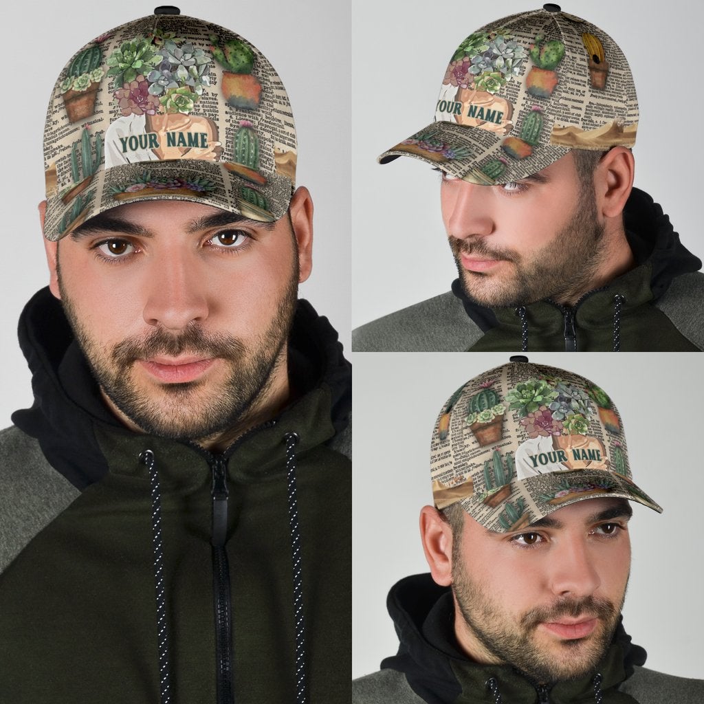 Custom Gardening Personalized Name – Classic Cap