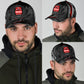 Custom Firefighter Badge Rank Name Number – Classic Cap