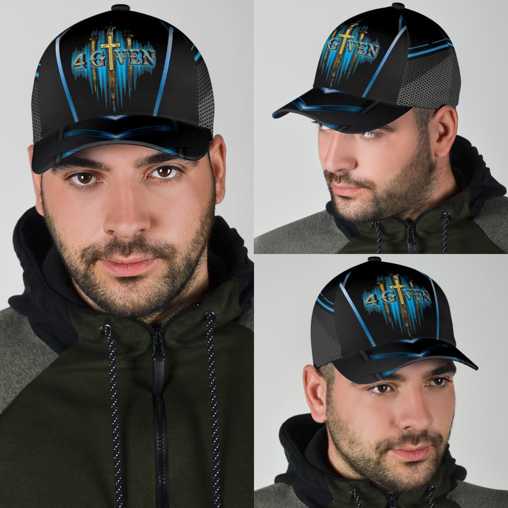Faith Cross Nails Forgiven – Classic Cap