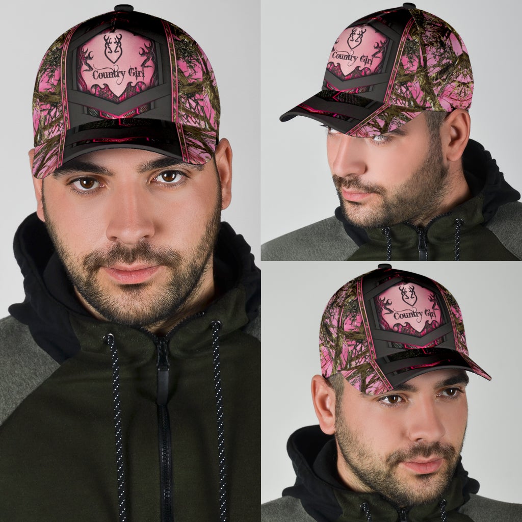 Hunting Deer Country Girl – Classic Cap